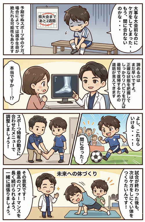 スポーツ整形外科漫画